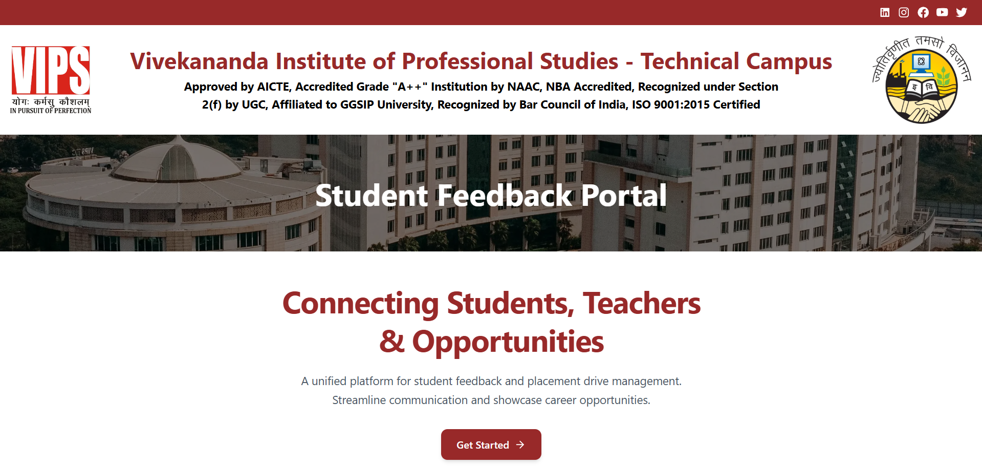 Student Feeback & Placemnt System